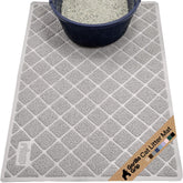 Gorilla Grip cat litter mat coil mesh traps litter to keep floors clean