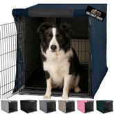 GORILLA GRIP crate cover with front mesh window for improved visibility and airflow.
