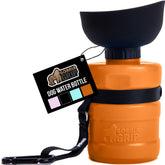 GORILLA GRIP 20oz bottle with built-in bowl for easy on-the-go hydration.