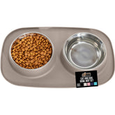 GORILLA GRIP feeding mat base in durable silicone for mess-free meals.