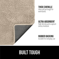 GORILLA GRIP SoakSTOPPER absorbent top layer closeup, quick moisture capture