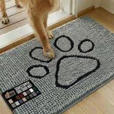 GORILLA GRIP SoakSTOPPER dog door mat—absorbent top layer captures moisture effectively.