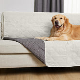 GORILLA GRIP waterproof dog blanket top layer resists tears for durable protection.