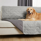 GORILLA GRIP waterproof dog blanket top view protects sofa from spills