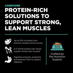 Go! Solutions high-protein kibble with real meat and fish for active dogs
