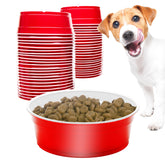 GoSports red cup design bowls add playful party vibe for pets.