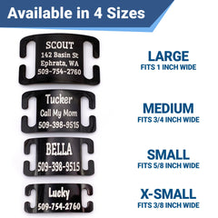 GoTags silent stainless steel tag for quiet daily wear.