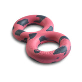 Goughnuts pull toy medium pink for dogs, durable and safe for supervised play.