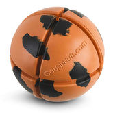 Goughnuts virtually indestructible ball closeup for durable dog play