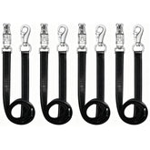 GOVIICTRICH cross ties with bull snap end for secure stall connections.