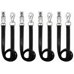GOVIICTRICH cross ties with bull snap end for secure stall connections.