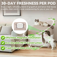 GOVIICTRICH PetSnowy compatibility guarantees a seamless fit in the self-cleaning system.
