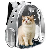 Goxeon cat backpack carrier exterior view showing spacious travel design.