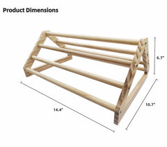 GPGCGSGP Chick Perch triangular design promotes stable rest and climbing.