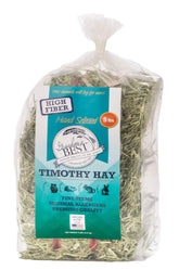 Grandpa's Best Timothy Hay Bale 5lbs packaging, additive and preservative free for healthy nibbling.
