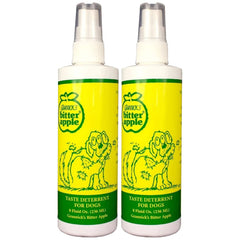 Grannick's Bitter Apple 8oz spray bottle deters chewing on furniture and fabrics