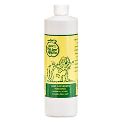 Grannick's Bitter Apple spray on problem areas helps discourage chewing.