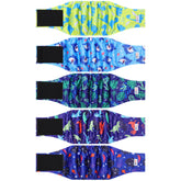 Grecle 5-pack male dog diapers with varied patterns for training and incontinence control.