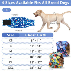 Grecle reusable belly bands show rapid absorption to minimize leaks during daily use.
