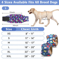Grecle male dog diapers show quick absorption to minimize leaks.