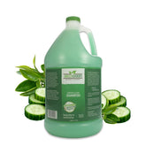 Green Groom Green Clean bottle pour demonstrates easy, gentle cleansing for dogs.