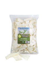 GreenCow Rawhide Chips 5-Pound Bag offers durable chews for large dogs
