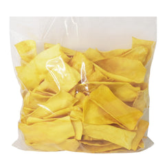 Bulk packaging of GreenCow Rawhide Chips chicken flavor for multi-dog households