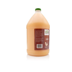 GreenGroom Ginger Orange shampoo lather showing rich foam during bath