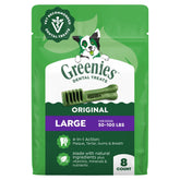 Greenies large dental chews front pack - original flavor for large dogs