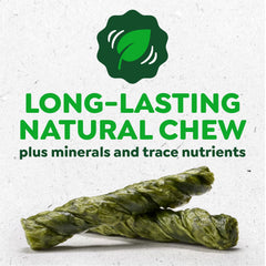 Rawhide-free Greenies Occupy Twists supports easy digestion and canine comfort.
