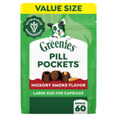 Greenies Pill Pockets large bag β hickory smoke flavor boosts palatability for easy medication