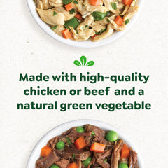 Greenies Smart Topper bone broth splash adds savory aroma.