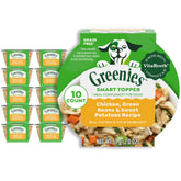 Greenies Smart Topper pour over bowl with VitaBroth and chicken