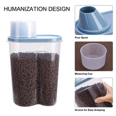 GreenJoy BPA-free container provides safe storage for dog or cat treats.