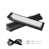 GREENPAW T5 UVB light fixture 12inch over terrarium for balanced basking and healthful lighting.