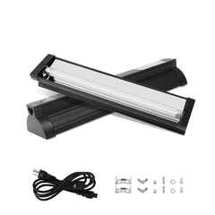 GREENPAW T5 UVB light fixture 12inch over terrarium for balanced basking and healthful lighting.