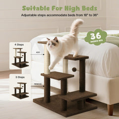 GreenPetopia pet steps fluffy ball invites interactive play and exploration