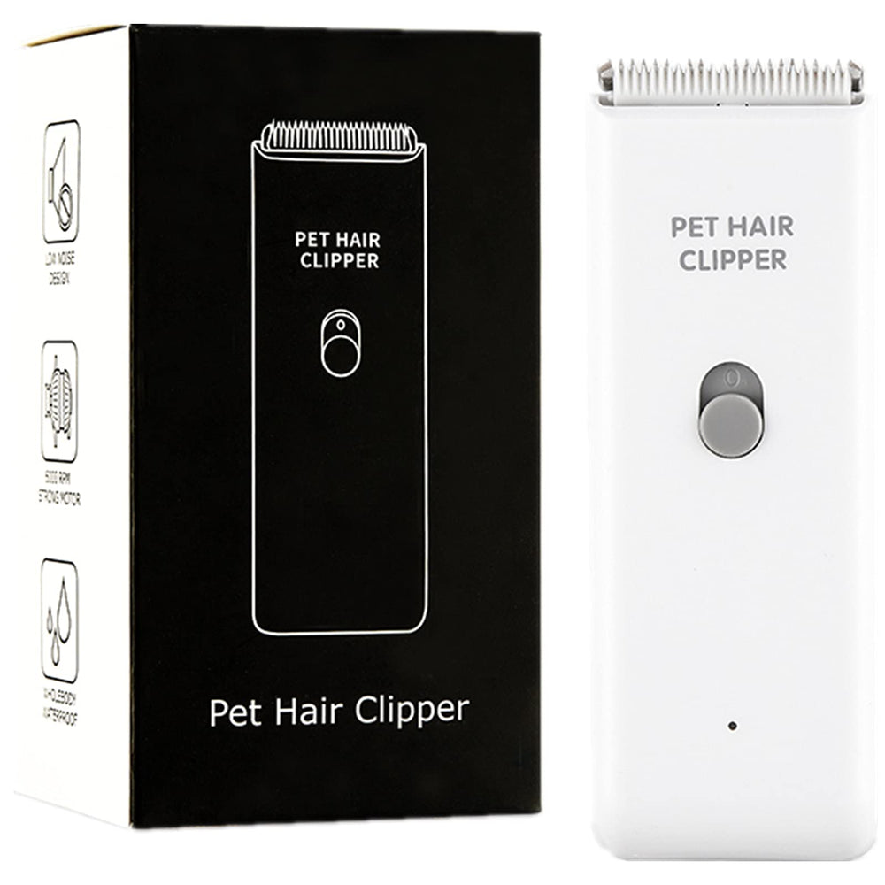 Grimgrow clipper with IPX7 waterproofing and detachable ceramic blades for effortless grooming.