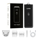 Grimgrow clipper with detachable ceramic blades for easy cleaning and smooth trimming.