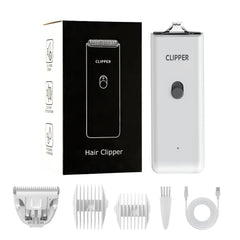 Grimgrow detachable ceramic blades clipper for safe at-home grooming