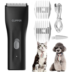 Grimgrow dog grooming clipper with calm, low-noise operation for anxious pets.
