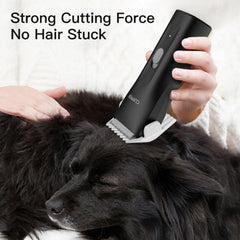 Grimgrow IPX-7 waterproof clipper ideal for quick cleanup after baths.