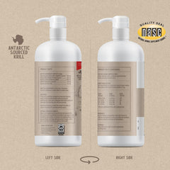 Grizzly Joint Aid bottle label close-up with ingredients highlighted.