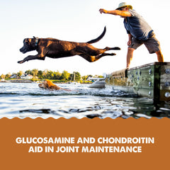 GRIZZLY Joint Aid Liquid highlighting five active ingredients.