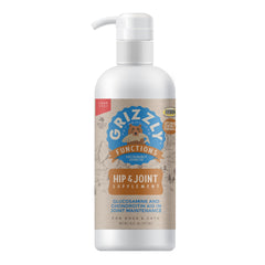 GRIZZLY Joint Aid Liquid bottle with pump for easy dosing.