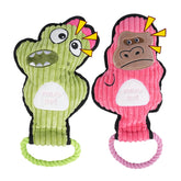 Grnstf Dino crinkle squeaky dog toy engages curiosity with a satisfying squeak