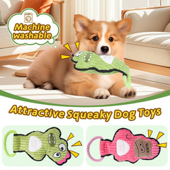 Grnstf Gorilla tug pull-ring dog toy promotes safe tug-of-war sessions