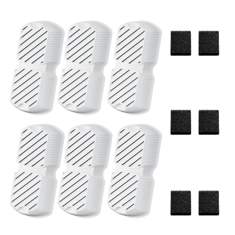 GROOKPET dog fountain filters pack—replacement ready for clean water.
