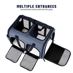 Groxkox camelback design offers comfortable secure fit during travel.
