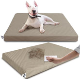 Guangdeen waterproof leather dog bed cover—wipe-clean surface for quick messes